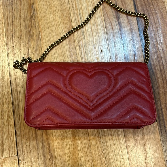 Gucci marmont red bag - Picture 5 of 13